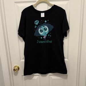 Disney Black Tee with Fun Graphic